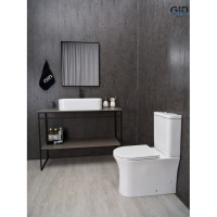 Раковина Gid Geometrico N9598 51230, 61 см, фаянс, белая