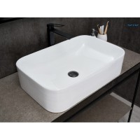 Раковина Gid Geometrico N9599 51231, 61 см, фаянс, белая