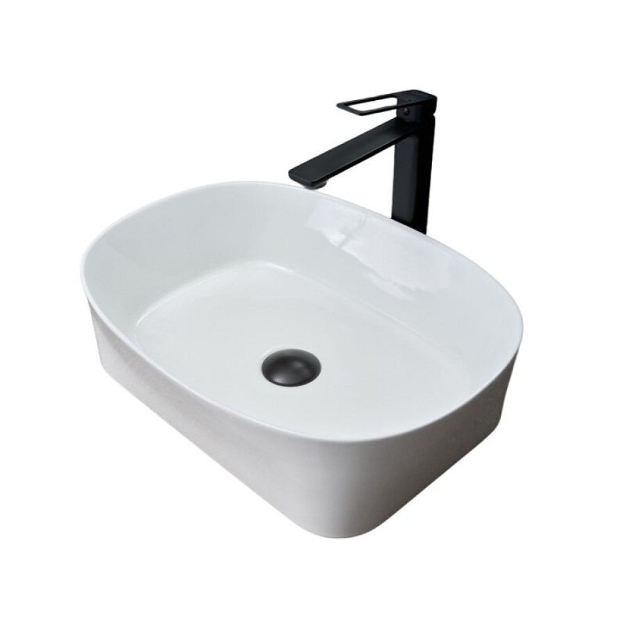 Раковина Gid Creativo N9028 51233, 53 см, фаянс, белая