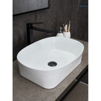 Раковина Gid Creativo N9028 51233, 53 см, фаянс, белая