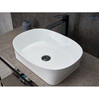 Раковина Gid Creativo N9028 51233, 53 см, фаянс, белая