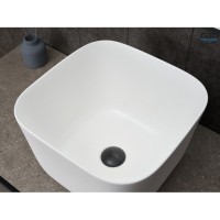 Раковина Gid Creativo N9301wg 51234, 36 см, фаянс, белая