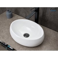 Раковина Gid Lago N9030ds 51235, 40 см, фаянс, белая