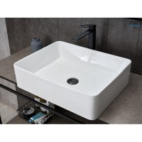 Раковина Gid Geometrico N9104, 51236, 52 см, фаянс, белая