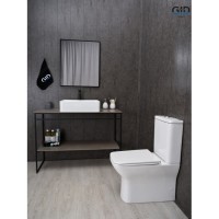 Раковина Gid Geometrico N9104, 51236, 52 см, фаянс, белая