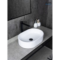 Раковина Gid Lago N1330 51239, 46 см, фаянс, белая