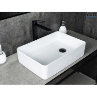 Раковина Gid Creativo N1205 51240, 50 см, фаянс, белая
