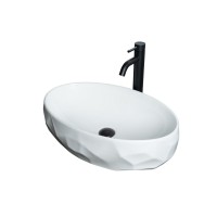 Раковина Gid Lago 9030wx 51241, 60 см, фаянс, белая
