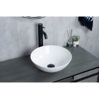 Раковина Gid Esfera 9081W 51243, 36 см, фаянс, белая