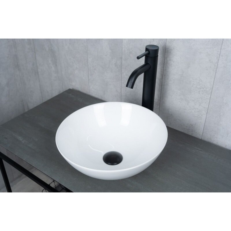 Раковина Gid Esfera 9081W 51243, 36 см, фаянс, белая