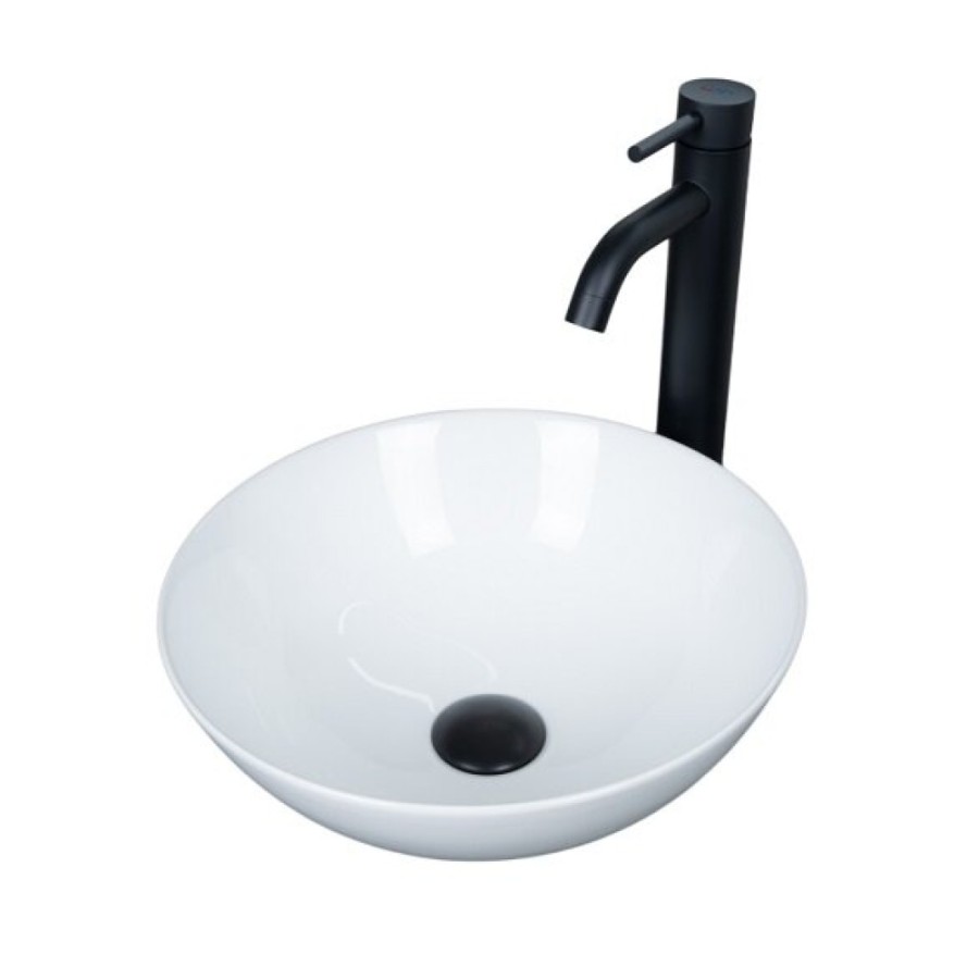 Раковина Gid Esfera 9081W 51243, 36 см, фаянс, белая