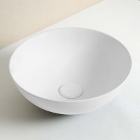 Раковина Gid Esfera 9081wm 51244, 36 см, фаянс, белая матовая