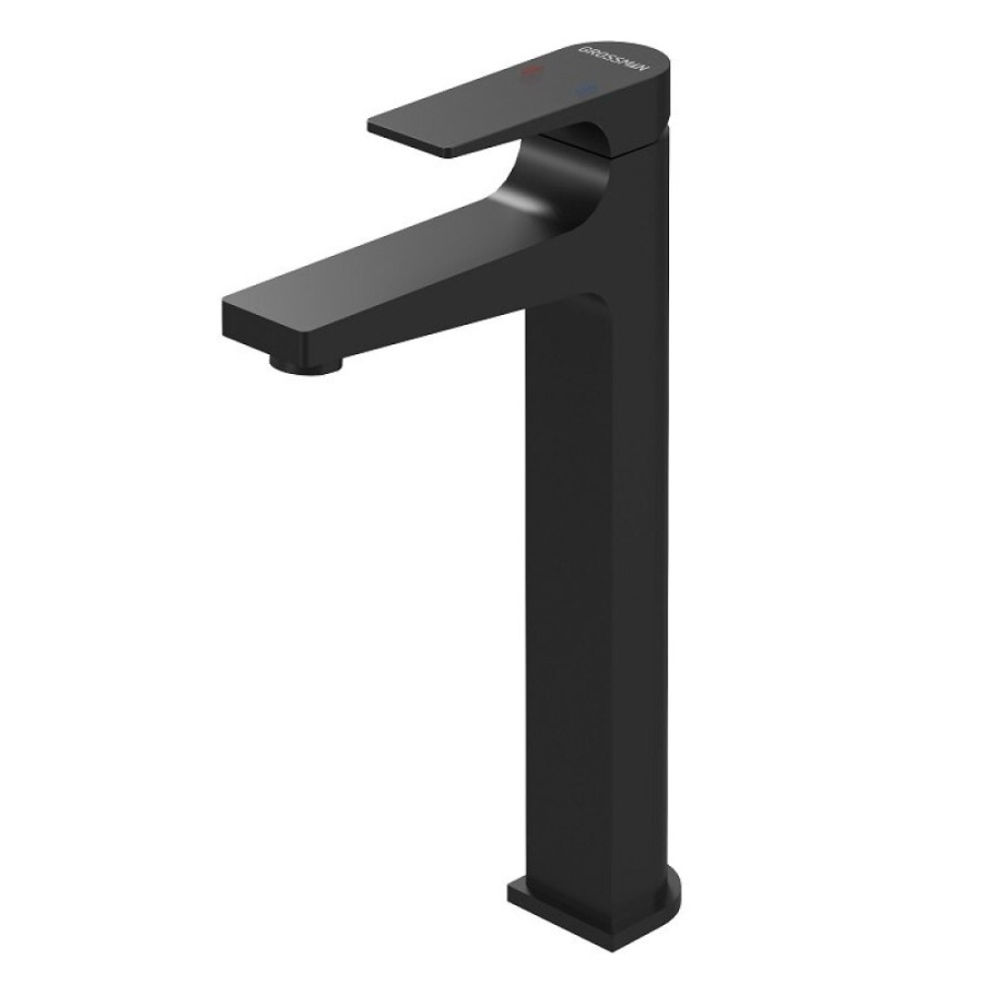 Смеситель Grossman Classic 520.K35.04.210, для раковины, черный матовый