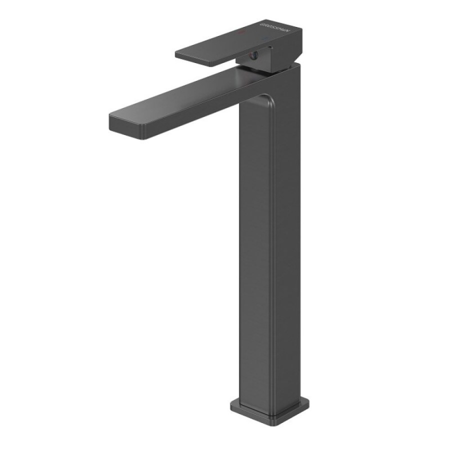 Смеситель Grossman Style 520.K35.05.420, для раковины, графит сатиновый