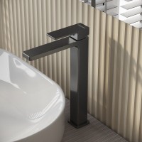 Смеситель Grossman Style 520.K35.05.420, для раковины, графит сатиновый
