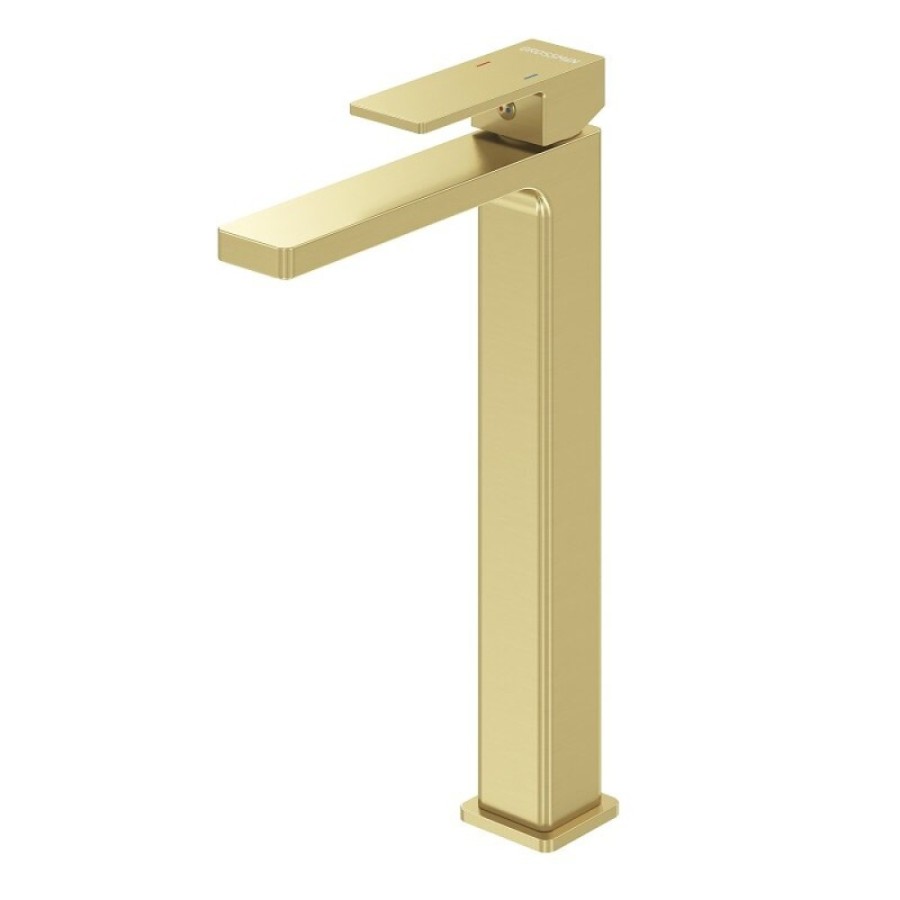 Смеситель Grossman Style 520.K35.05.320, для раковины, золото сатиновый