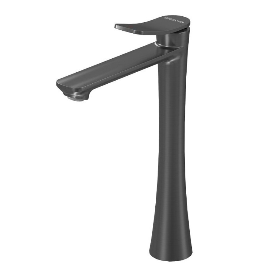 Смеситель Grossman Advans 520.K35.09.420, для раковины, графит сатиновый
