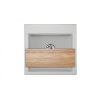 Кухонная мойка Granula Estetica ES-5201 5201, Арктик, арктик (белый)