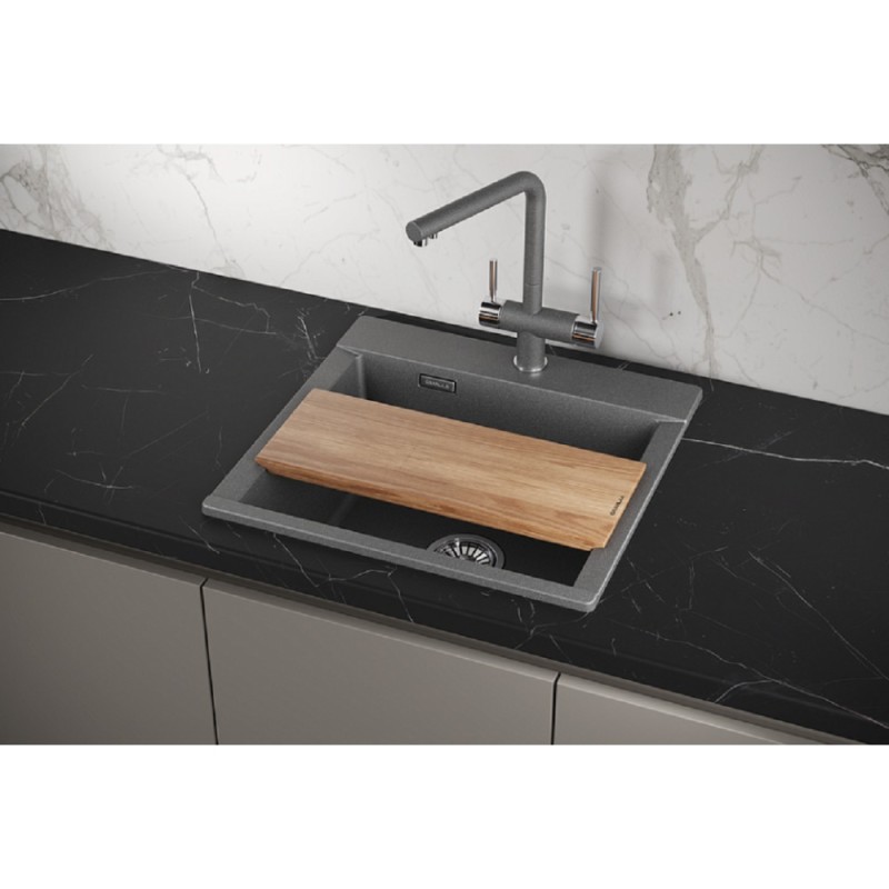 Кухонная мойка Granula Estetica ES-5201 5201, Графит, графит
