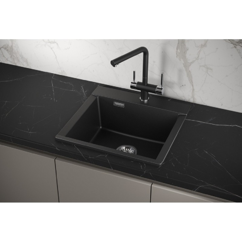 Кухонная мойка Granula Estetica ES-5201 5201, Шварц, шварц