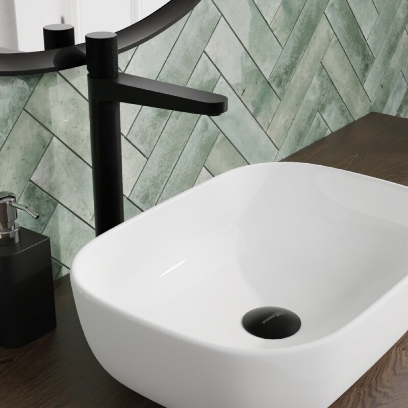 Смеситель для раковины WasserKRAFT Fulda, черный матовый, 5203H