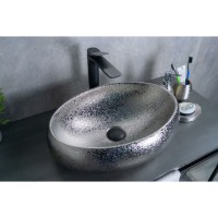 Раковина Gid Lago 9030s 52235, 48 см, фаянс, хром