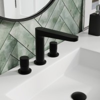Смеситель для раковины WasserKRAFT Fulda, черный матовый, 5235