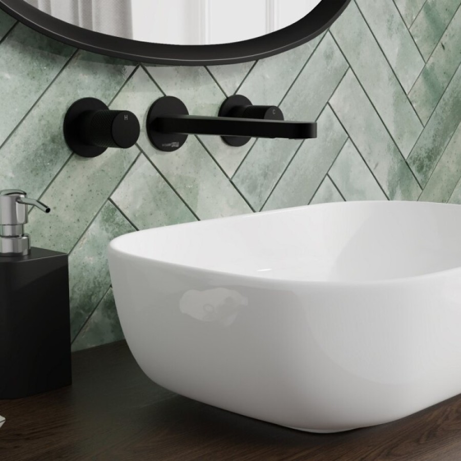 Смеситель для раковины WasserKRAFT Fulda, черный матовый, 5245