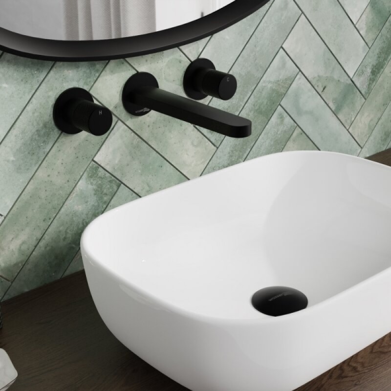Смеситель для раковины WasserKRAFT Fulda, черный матовый, 5245
