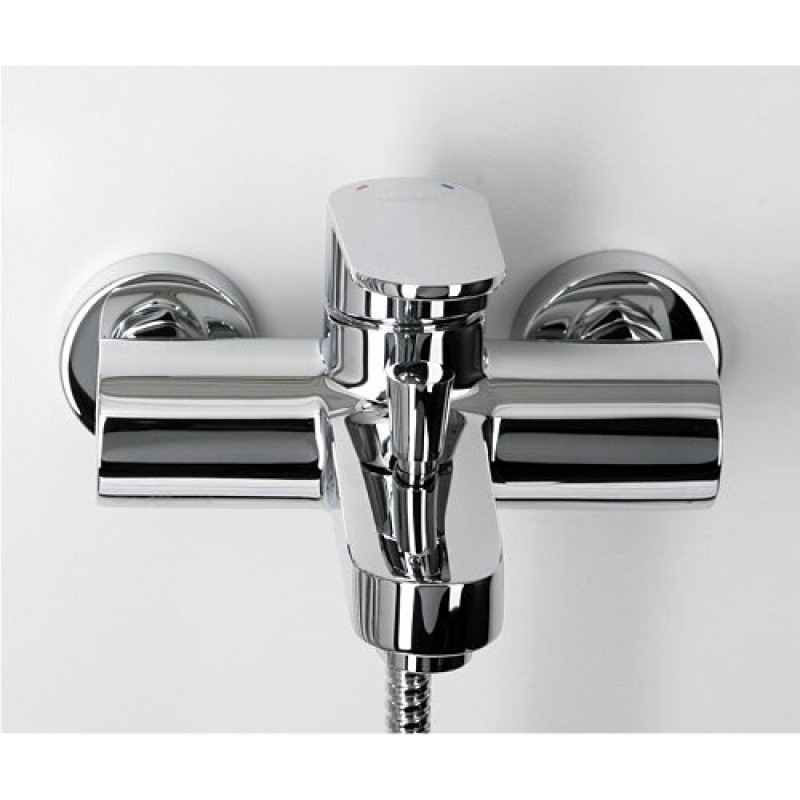 Смеситель для ванны WasserKRAFT DO 5301 с коротким изливом, хром
