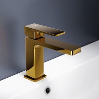 Смеситель для раковины Damixa Gala 530210600, цвет золото