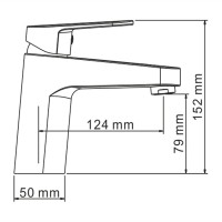 Смеситель WasserKRAFT DO 5303 для раковины, хром
