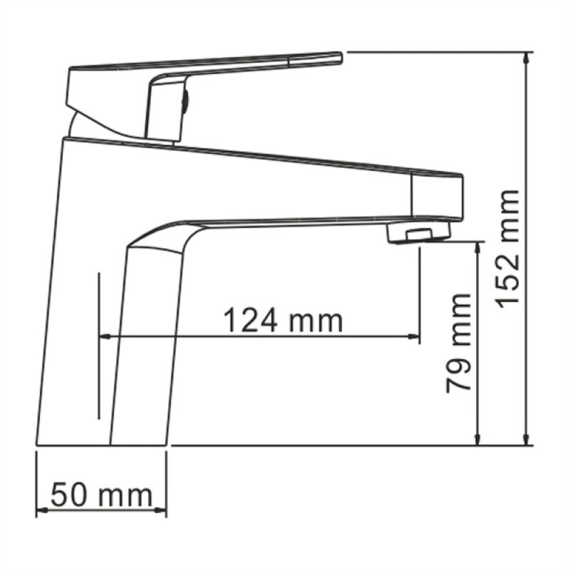 Смеситель WasserKRAFT DO 5303 для раковины, хром