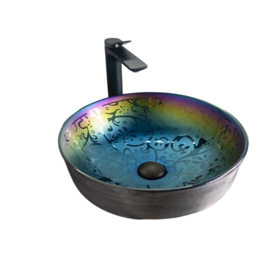 Раковина Gid Esfera D1315h107 53332, 41 см, фаянс, разноцветная