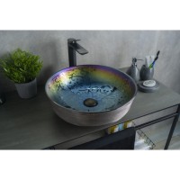 Раковина Gid Esfera D1315h107 53332, 41 см, фаянс, разноцветная