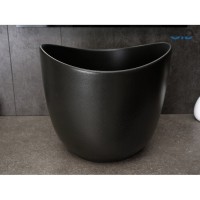 Раковина Gid Creativo N9303bg 53378, 36 см, фаянс, черный графит