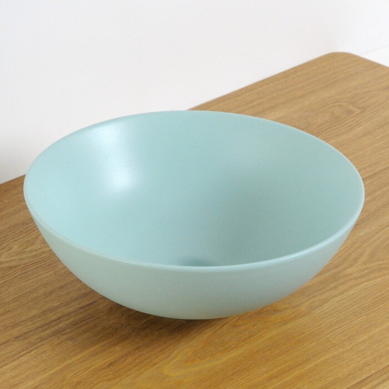 Раковина Gid Esfera 9081tifm 53402, 36 см, фаянс, тиффани матовая