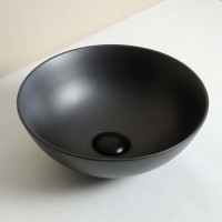 Раковина Gid Esfera 9081gnm 53404, 36 см, фаянс, серая матовая