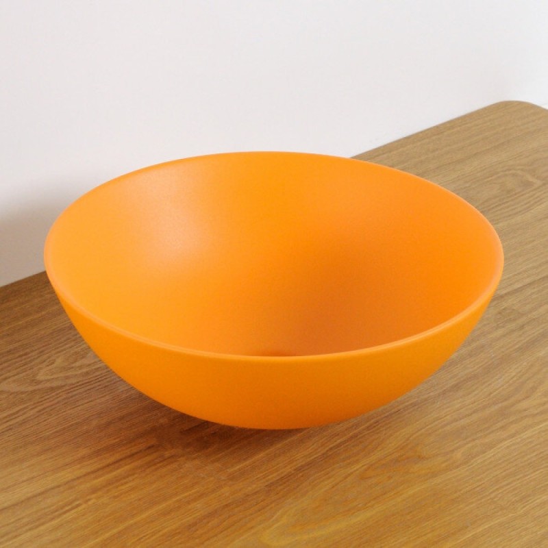 Раковина Gid Esfera 9081orm 53405, 36 см, фаянс, оранжевая матовая