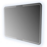 Зеркало Cezares со встроенной LED подсветкой, реверсивное, 120 x 90 см, белое, 54353