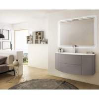 Тумба под раковину Cezares Eden 54407 121 см подвесная, цвет grigio talpa opaco