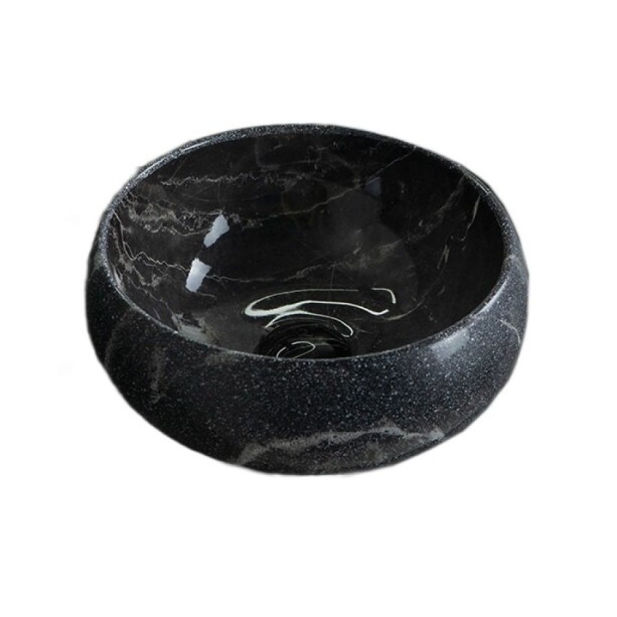 Раковина Gid Esfera Mnc480 54432, 32 см, фаянс, с донным клапаном, под камень