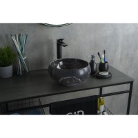 Раковина Gid Esfera Mnc480 54432, 32 см, фаянс, с донным клапаном, под камень