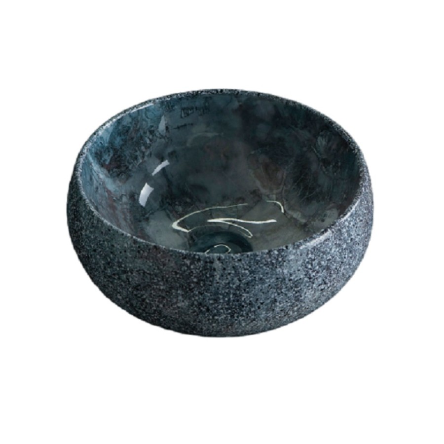 Раковина Gid Esfera Mnc481 54433, 32 см, фаянс, с донным клапаном, под камень