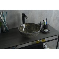 Раковина Gid Esfera Mnc486 54434, 32 см, фаянс, с донным клапаном, под камень