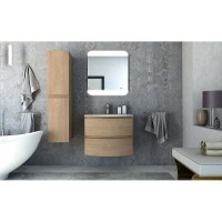 Пенал Cezares Vague 54837, 30 см, подвесной, коричневый