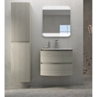 Тумба под раковину Cezares Vague 54847 69 см подвесная, цвет rovere sbiancato