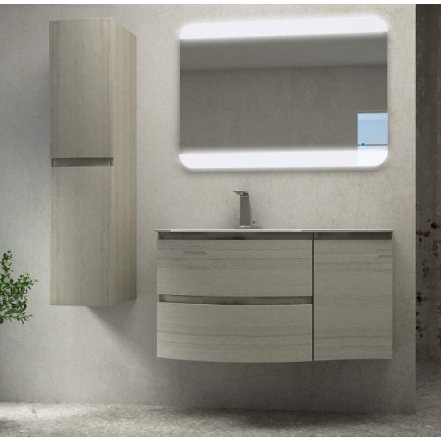 Тумба под раковину Cezares Vague 54847 69 см подвесная, цвет rovere sbiancato