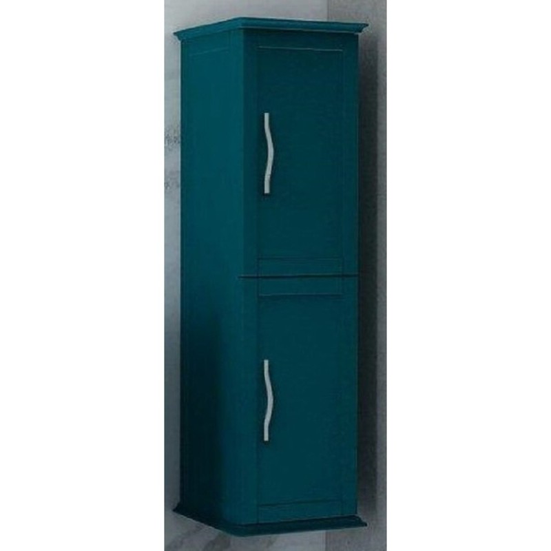 Пенал Cezares Tiffany 54965, 35 см, подвесной, blu petrolio