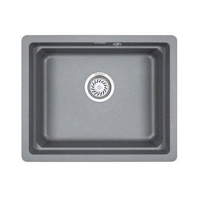 Кухонная мойка Granula Kitchen Space 55 см, алюминиум